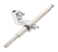 HANABASS 2pcs Double Kick Drum Pedal Beater Holder Clamp Connector Link Bar for Bass Drum Pedal Beater Fastening Accessory