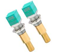 HANABASS 2pcs Electric Guitar Potentiometer Short Split Shaft Audio Pot Replacement for Precise Volume Control Lightweight Easy to Install Guitar Parts and Accessories