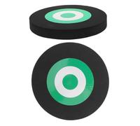 HANABASS 2Pcs EVA Archery Target for Outdoor Training Portable Practical Bow Arrow Target Ring Scoring Design and Shock-absorbing Practice for Archery Enthusiasts