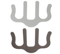 HANABASS 2pcs General Music Sheet Clips Metal Music Book Page Holders Piano Note Clamps Strong Grip for Musicians Suitable for Instrument Accessories Black and White Random Random Color Random Style