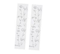 HANABASS 2pcs Guitar Fingerboard Stickers Unique Tree Design Fretboard Decals for Electric Guitars Easy to Install Remove for Music Lovers