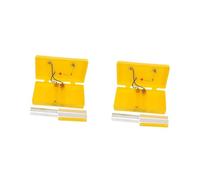 HANABASS 2pcs High Conductivity Circuit Testing Kit Reliable Physics Experiment Tool for Students and Educators Safe and User Friendly Student Electricity Science Learning Equipment