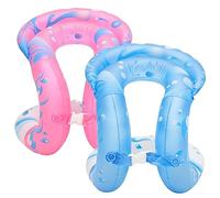 HANABASS 2pcs Inflatable Swim Ring Large Float Water Rings for Pool Parties Outdoor Beach Fun PVC to Swim