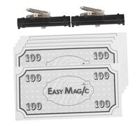 HANABASS 2pcs Invisible Thread Reel Black Magician Tricks Accessory Stable Conjuring String for Floating Illusions Levitation Card Props Stage Performance Enhancer