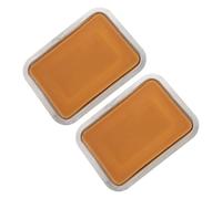 HANABASS 2pcs Metal Dissection Trays with Wax Lightweight and Portable Laboratory Equipment for Biology Experiments for Teaching and Research Settings