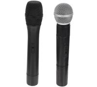 HANABASS 2Pcs Microphone Props Performance Realistic Stage Microphone for Parties Birthday Celebrations and Classroom Events Safe and Easy to Use