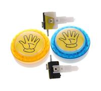 HANABASS 2pcs Music Game Console Button Kit Led Push Button Buzzers Answer Buzzers for Handheld Games Adults Quick Response Controllers