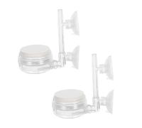 HANABASS 2pcs Nano Bubble for Aquarium Fish Tank Bubble Diffuser Airstone Bubbler Hydroponics Pump for Home Office Small Aerator