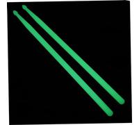 HANABASS 2Pcs Nylon LED Light up Drum Sticks, Luminous Percussion Drumsticks with Smooth round Body for Crisp Sound in The Dark