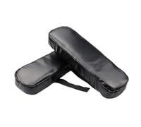 HANABASS 2Pcs Office Chair Armrest Pads Soft High-Density Cushions Non-Slip Breathable Arm Rest Pillow Replacement for Gaming Wheelchair Computer Chairs