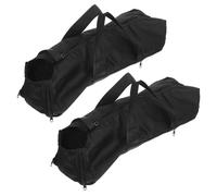 HANABASS 2pcs Pet Grooming Kit Portable Mesh Cat Carrier Bag for Bathing and Vet Visits Scratch Material