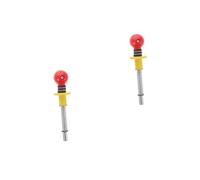 HANABASS 2pcs Pinball Machine Rod Shooter Sturdy Gaming Accessory for Family Gatherings Office Breaks Parties Easy Pinball Accessories for Enhanced Hand Eye Coordination and Fun