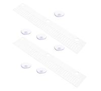 HANABASS 2pcs Plastic Aquarium Overflow Comb Fish Tank Accessory Suction Cups Abs Material Prevents Fish Crossbreeding and Aquariums