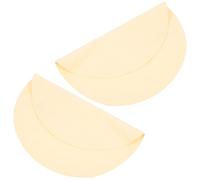 HANABASS 2pcs Pottery Clay Craft Throwing Cloth Mat Mud Mat Sturdy Absorbent Towel Khaki Simple Shape for Clay Crafts DIY Accessory