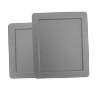 HANABASS 2pcs Pretend Cooking Kitchen Bakeware Realistic Cooking Tray for Boys Educational Play Kitchen Accessories and Easy to Clean