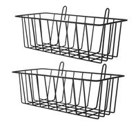 HANABASS 2pcs Rabbit Hay Feeder Hanging Racks Decorative Capacity Pet Cage Supply Washable Bunny Feeder Racks for Guinea Pig Chinchilla Use in Rabbit Cage