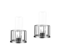HANABASS 2pcs Reptile Water Feeder Mini Stainless Steel Bowl for Tortoise and Bearded Dragon Multi-function Water Dish for Reptiles and Aquatic Pets