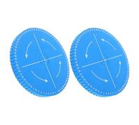 HANABASS 2pcs Round Kumihimo Discs Braiding Tool for Friendship Bracelets and Jewelry Making, Foam Material with Precision Craftsmanship, High Compatibility for DIY Crafting and Beginners,