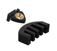 HANABASS 2pcs Rubber Violin Practice Mute Lightweight Portable Sound Silencer for Orchestra Home Use Small Replacement Accessory with Enhanced Volume Control and Design