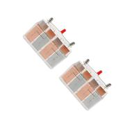 HANABASS 2pcs Saltwater Battery Science Experiment Kit for Reusable Electrolysis Educational Prop Tool Demonstrating and Battery Power Generation Principles