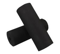 HANABASS 2pcs Sit-up Bench Foot Foam Pad Sponge Exercise Machine Attachment Black for Gym Machines and Exercise Equipment, Removable Seamless Structure for Small Spaces