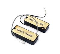 HANABASS 2pcs Soapbar Pickup for Guitar Single Coil Design Pvc Coated Wire Ceramic Magnet Bass Guitar Pickup