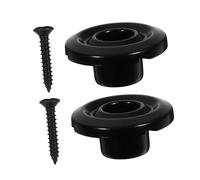 HANABASS 2pcs String Retainer Guides Metal Locking Nut Essential for Secure String Retention Bass Instruments Compatibility for Musicians