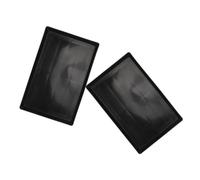 HANABASS 2pcs Thickened Plastic Pet Cage Tray Large Replacement Base Pan for Dog and Rabbit Cages Sturdy Liner Clean Multipurpose Animal Poop Tray