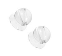 HANABASS 2pcs Transparent Billiards Cue Ball Trainer Inner Pool Training Ball for Snooker Precision Stroke Practice Enhances Cue Control and Power for Skill Improvement