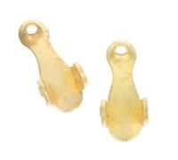 HANABASS 2pcs Trumpet Water Key Replacement Base Copper Valve Parts with Sealing Ring for Quick Drainage Repair Kit Compatible with Various Brands for Stage and Practice