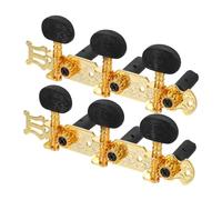 HANABASS 2pcs Tuning Pegs: Open-style Guitar String Tuner Pegs For Folk Acoustic Ukulele - Guitar Tuning Keys Enhancing Playing Experience For Music Creation