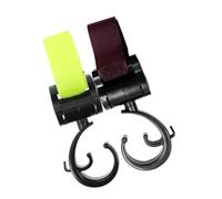 HANABASS 2pcs Versatile Stroller Hanger Hooks Heavy Duty Multiuse Strap Clips for Stroller Motorcycle Electric Scooter Portable Compact Design for Shopping Bags and Diaper Bags