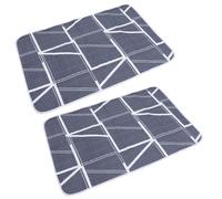 HANABASS 2pcs Washable Reusable Pet Pee Pads for Small Dogs and Cats Breathable Absorbent Mattress with Multi-pet Training Mat Easy Care Litter Bed for Cage Car Crate