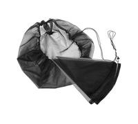 HANABASS 2Pcs Water Butt Net Cover with Drawstring Durable Mesh Protector for Outdoor Rainwater Collection Prevents Leaves and Debris From Contaminating Your Water Storage