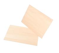 HANABASS 2pcs Wooden Engraving Plate, Hand Carving Drawing Board, A3 Wood Board, Beige, Smooth Surface, Precision Carving, for DIY Craft, Professional Artists and Beginners