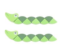 HANABASS 2Pcs Wooden Hand Eye Coordination for Educational Parent Interactive Plaything Small Portable to Develop Motor Skills and Attention