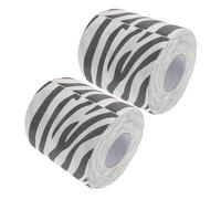 HANABASS 2pcs Zebra Print Toilet Paper Soft Tissue with Modern Animal Pattern for Bathroom Decor Space-Saving Design Creative Printed Ribbon Style for Home Use
