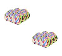 HANABASS 2sets Colored Golf Training Balls Durable Elastic Practice Balls for Daily Use for Indoor and Outdoor Training for Improving Swing Accuracy and Muscle Memory 10pcs*2
