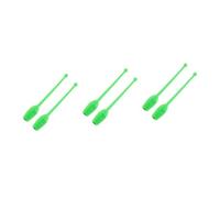 HANABASS 3 Pairs Artistic Gymnastics Stick Lightweight Training Clubs for Competition Practice and Skill Development Comfortable Grip for Adults and Rhythmic Dance Performance Equipment