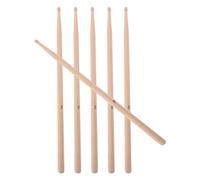 HANABASS 3 Pairs Maple Wood Drumsticks Ergonomic Design for Comfortable Grip for Drumming Practice Live Performances Recordings Durable Bulk Drumsticks for All Genres