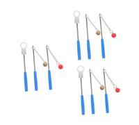 HANABASS 3 Sets Thermal Expansion and Contraction Measurement Tool for Science Labs Physics Experiments Educational Material Behavior Tester Teaching Kit for Classroom Thermal Principles