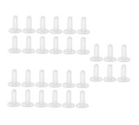 HANABASS 30pcs Animal Nursing Nipples for Goat and Lamb Feeding Pacifiers for Livestock Bottles for Calves Sheep and Orphaned Pets