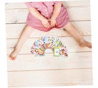 HANABASS 30pcs English Flash Cards for Learning Safe Vivid Cognitive Cards with Animals Portable Early Education Tool for Ages Enhancing Interaction