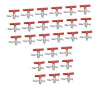 HANABASS 30pcs Galvanized Rabbit Drinker Automatic Water Bottle for Rabbits Animals Easy to Connect Clean