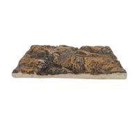 HANABASS 3d Rock Aquarium Background Board for 45x28cm Reptile Terrarium, Turtle Tank Decorative Panel, Waterproof Fish Tank Stereo Backdrop for Aquatic Habitat