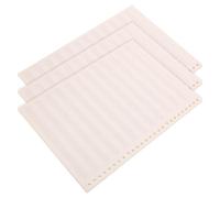 HANABASS 3pcs Blank Music Staff Notebook for Piano and Guitar Beginners Music Composition Notebook Wide Spacing for Practice and DIY Creation