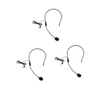 HANABASS 3pcs Boys and Girls Realistic Simulation Microphone Prop Lightweight for Stage Performances Dance Bar and Party Play Microphone