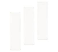 HANABASS 3pcs Glass Cuvette Spectrometer Cell with 5mm Pathlength Design Acid and Alkali-resistant for Science and School Laboratory Equipment