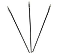 HANABASS 3pcs Guitar Adjustment Lever Truss Rod for Guitar Neck Replacement Two Way Professional Truss Rod Home Accessory