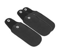 HANABASS 3pcs Harmonica Leather Case Fake Leather Harmonica Case for Protection Scratch-resistant Portable Carrying Pouch